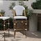 Flash Furniture Lourdes Stackable IndoorOutdoor French Bistro 30 High Barstool, WhiteNavy and Bamboo Finish SDA-AD642001-F-BS-WHNVY-NAT-GG - alternate 1